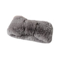 MWfur Ear Cover Rex Rabbit Fur Headband for Women Rex Rabbit Fur Hair Accessories Fashion Knitted Hairband Neck Warmer