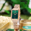 POEDAGAR Fashion Female Watches Quartz Movement High Quality Waterproof Lady Stainless Steel Mesh Rose Gold for Girl