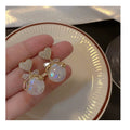 DAIHE 2024 New Arrival Vintage Elegant Fashion Jewelry Women Luxury Pearl Earrings