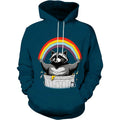 Fitspi Wholesale Custom Unisex 3d Novelty Hoodies Long Sleeve Pullover Sweatshirt for Men Women With Pockets