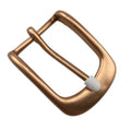 Direct Factory Sale Solid Brass Nickel-Free Durable Pin Belt Buckles Red Brass Coated for Belts Garments Bags