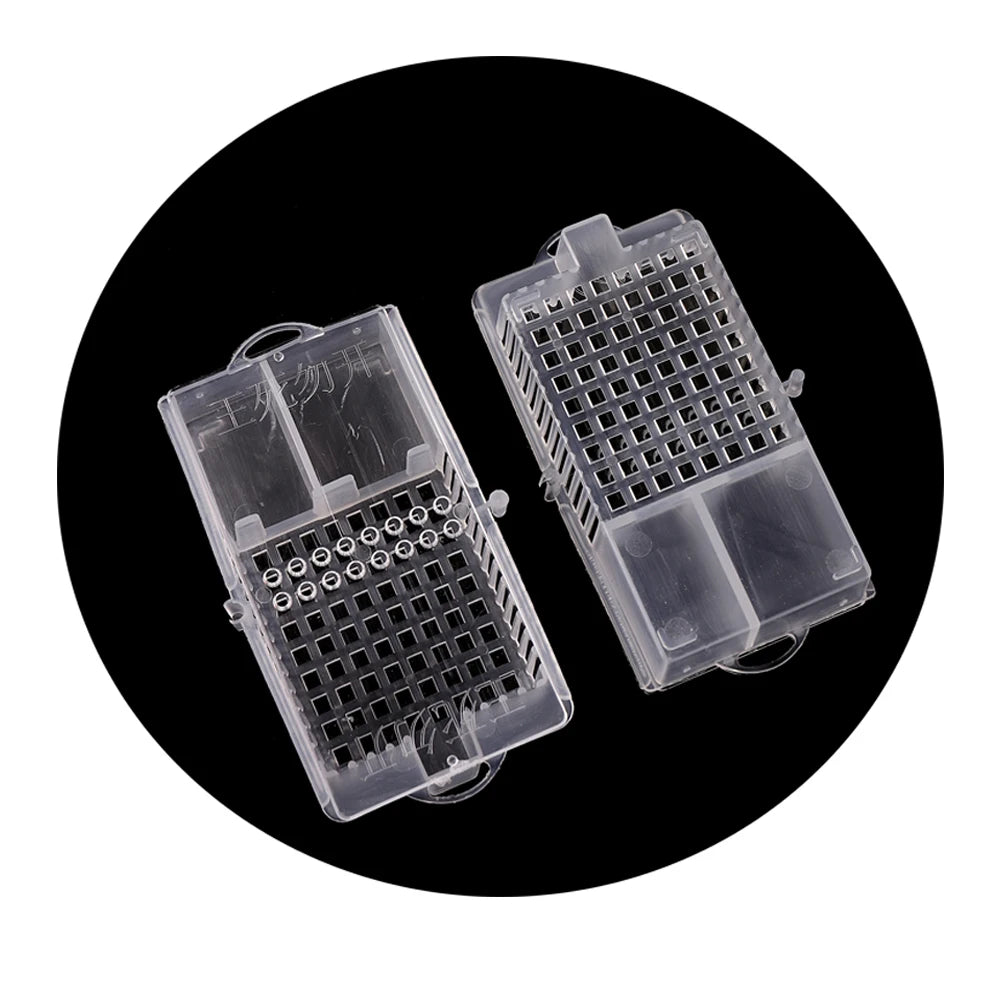 Beekeeper Queen Bee Cage Queen Transport Cages Beekeeping Rearing Cage Push-pull King Hive Prisoners Box Tool