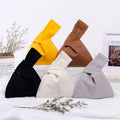 Japanese-style Colored Cotton Knot Wrist Bag Customized Color Logo Handheld Design for Mobile Phone Storage Gift/Promotion Use