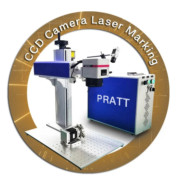 Pratt UV Laser Marking Xy Camera Galvo UV Marking Machine 3w 5w 10w Uv Laser 355nm With Discount Good Price