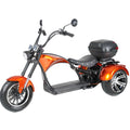2023 Newest Model 3 Wheel Fat Tire Electric Scooter Tricycle with 2000W EEC Electric Motorcycle