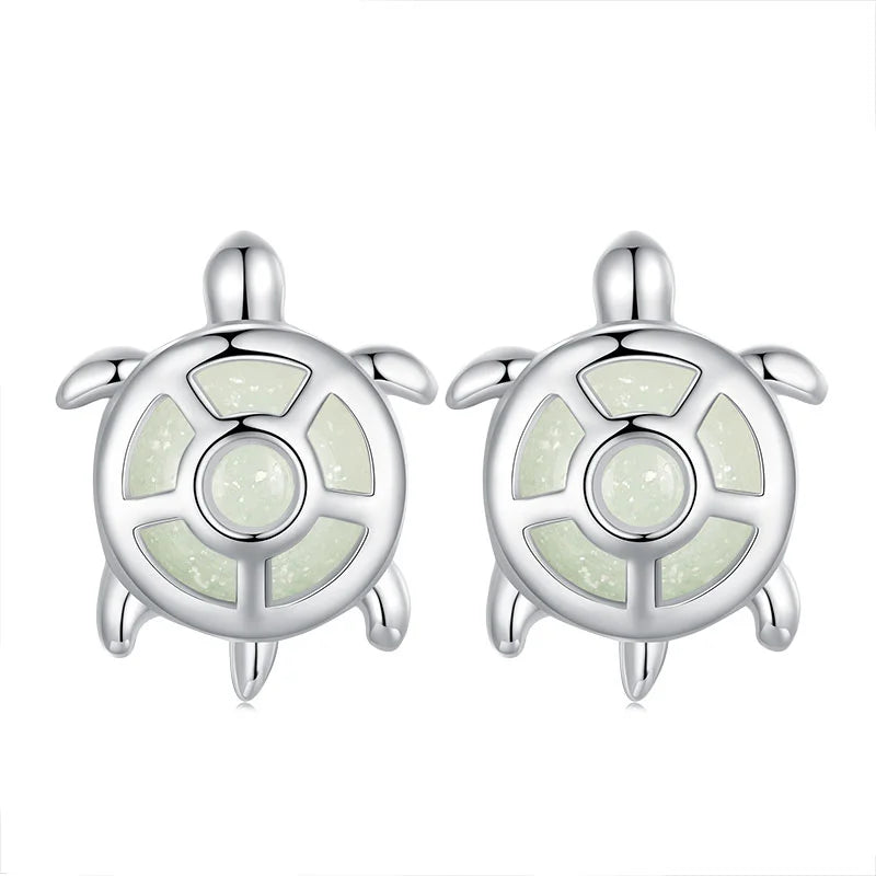 Fine Silver Jewelry 925 Sterling Silver Stud Earring Animal Design Zircon and Pearl Cute S925 Earrings for Women Making Jewelry