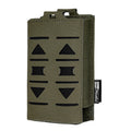 TOPTACPRO Laser Cut Magazine Carrier Pouch Waist Belt Single Magazine Pouch for 5.56mm Magazine