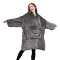 Custom Printing Hoodie Warm Sweatshirt Blanket Hoodie Plush Fleece Sherpa Sleeves Super Soft Hoodie Blanket