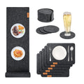 Heat and Stain Resistant Dining Table Mats Felt Placemats Set Non Slip Place Mats Felt Coasters for Kitchen Table
