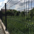 Customized Galvanized Steel Metal Garden Fences Panels Outdoor PVC Coated V Bending 3d Curved Welded Wire Mesh Fence