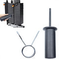 Metal Weight Stack Pin Replacement & Extender for Home Gym Cable Stack (Hanging Plate Rod Length 150mm)