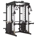 Factory Smith Machine Commercial Power Cage Squat Rack Multi Function Cable Crossover Trainer Gantry Rack Strength Exercise