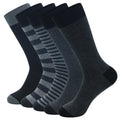 Thick Large Size Striped Solid Color Business Men's Socks