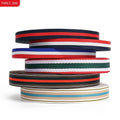 Factory Direct 100% Polyester Jacquard Webbing Stripe Backpack Shoulder Strap and Clothing Accessories Ribbon
