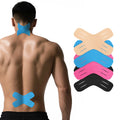 X-Shaped Elastic Athletic Adhesive Tape Waterproof Precut Kinesiology Tape Custom Color Muscle Tape