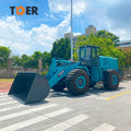 TDER Long Work Time Heavy 7 Ton Electric Wheel Loader Lithium Battery Loader Price