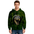 Fitspi Dinosaur 3D Hoodie Animal Print Sweatshirt Costume Clothing