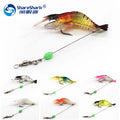 Fishing Lure Built-in Hook Luminous Bait Shrimp Kit Noctilucent Shrimp Winter Fishing Fishing Sea Lure Sabiki Soft