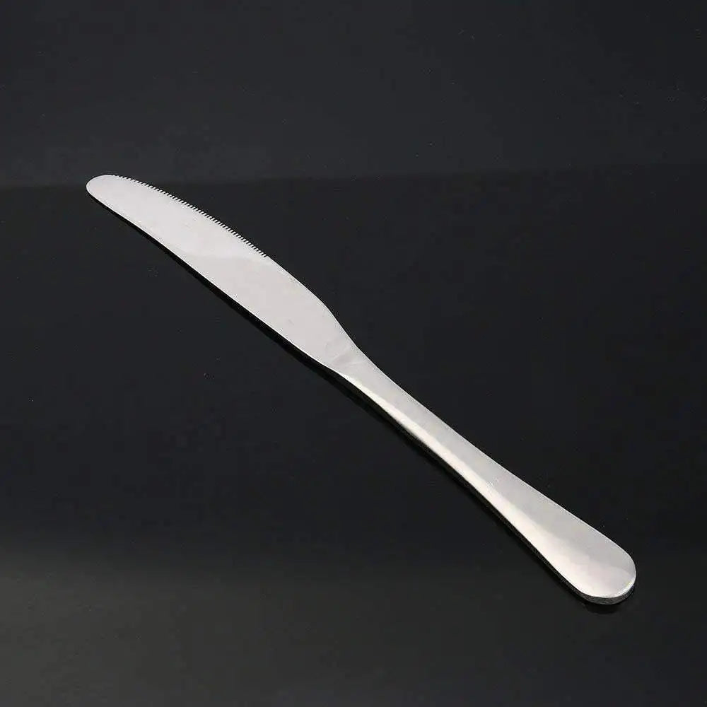 Hot Sell Manufacture Dishwasher Safe Easy to Clean Metal Flatware Popular Butter Steak Bread Knife Set