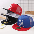 Hight Quality Snapback Nets Hats  Fashion Outdoor 3d Embroidery Logo   Flat Bill Trucker  Mesh Caps