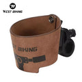 WEST BIKING Bicycle Handle Bar Coffee Cup Cage Holder Bike Accessories Bottle Cage 360 Rotating Design Convenient Cup Holder
