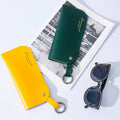 Leather Sunglasses Case Eyeglass Organizer Glasses Bag Leather Sunglasses Pouch EyeGlass Holder Eyewear Protective Cover Sleeve