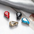 Wholesale 5*8mm Drop Shape Glass Rhinestone with Claw Garments Accessories Teardrop Sew on Crystal Rhinestone for Dresses