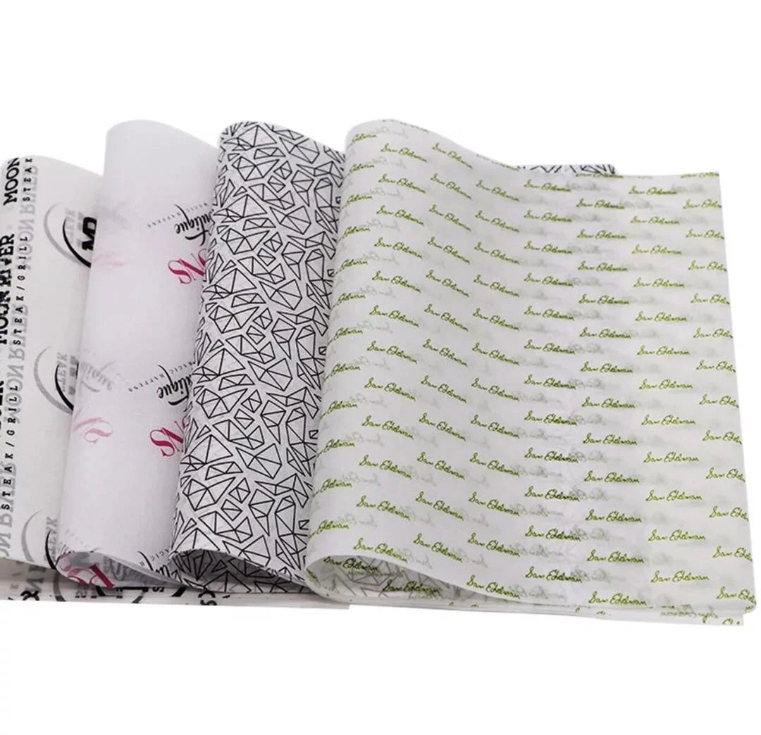 KYW Custom Printed Logo Gift Wrapping Paper Clothing Tissue Paper Premium Paper Boxes
