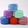 Chenille Thick Thread 6mm DIY Crochet 62 Colors Thick Yarn Knitting Fluffy Soft Yarn for Scarf Blanket Mat