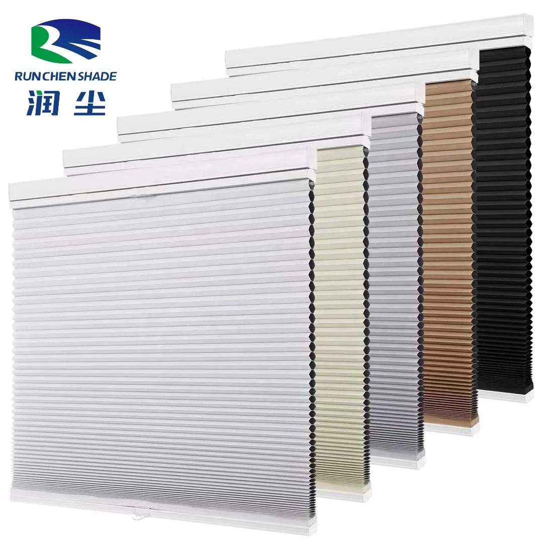 Customized Large Scale Smart Vertical Honeycomb Blinds for Window Sun Shade