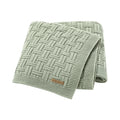 New Arrivals Knitted Newborns Bedding Cover Cartoon Animal Print Baby Stroller Swaddle Wrap Wearable Portable Home Super Soft