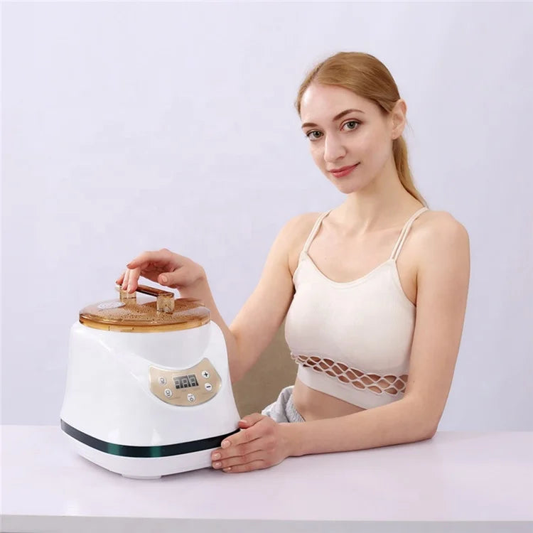 Modern Mini Steam Generator with Computer Control Panel 1500W 110V-240V for Portable Sauna Acrylic Material