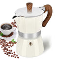 Heat Resistant Handle and Knob High Pressure Extraction Moka Water Pot