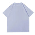 Wholesale Customizable Heavy Weight Men's T-Shirts Short-Sleeved Loose Hot Trending Oversized 'Woven' T-Shirts Logo Printing