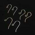 14K Gold Filled French GF Ear Wire Hook for DIY Jewelry Making Earrings Accessories Findings