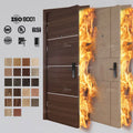 European Standard Modern Fireproof Doors Design Hotel Apartment Soundproof Fire Rated Internal Doors for Houses Room