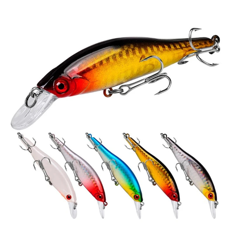 SNEDA Hot Selling Artificial Hard Bait With 6# Treble Hooks 11.5G/9.8CM Fishing Minnow Lures De Pesca