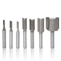 Single Flute Carbide Router Bit 1/4 1/2 Inch Shank 3-25mm Slotted Cutting Diameter Wood/MDF Customized ODM/OEM Milling Cutter