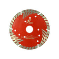 Factory OEM125mm Industrial Grade Paint Hot Press Sintered Diamond Cyclone Turbo Blade Cutting Concrete Granite Marble Tiles