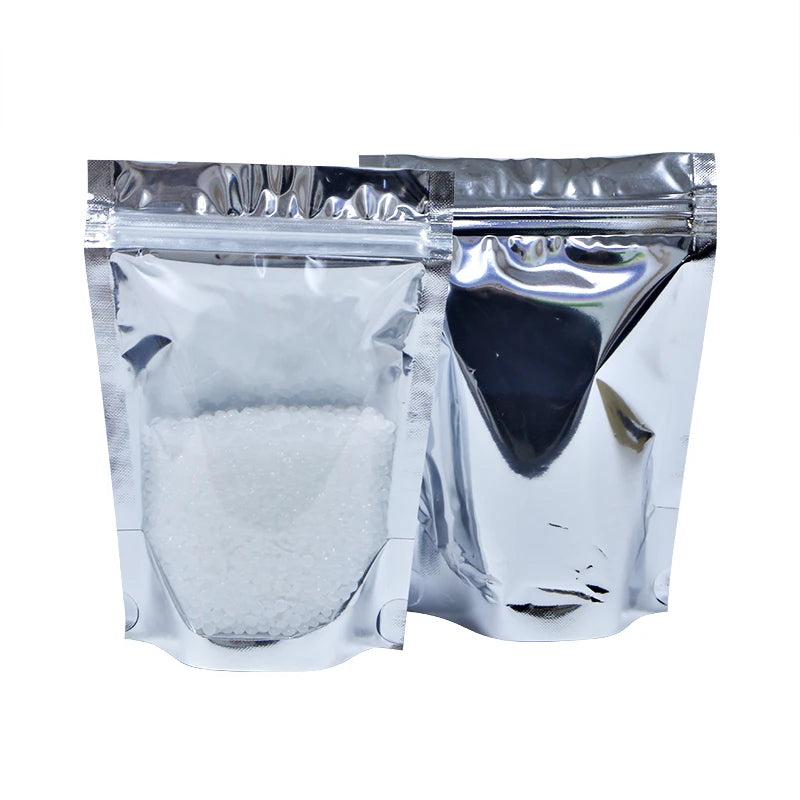 Recyclable Low-Priced Stand up Pouch Food Packaging Yin Yang Self-Standing Aluminized Doypack for Noodles Jelly Side Gusset Bag