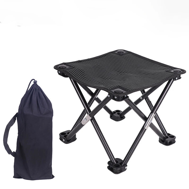 Modern Lightweight Folding Fishing Step Stools Portable Outdoor Furniture for Picnic Beach Camping
