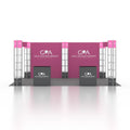 Portable Folding Spiral Twister Tower 10x20 Aluminum Modular Display Exhibition Trade Show Booth