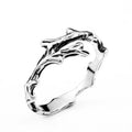 SS8-114R Hip Hop Deer Antler Steel Soldier Men Rings Stainless Steel Jewelry
