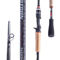 2.1m 2.4m 2.7m Fast Carbon Blanks Sea Bass Lure Casting Spinning Rod