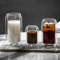 Heat Resistance Juice Milk Water Glass Cup Home Use High clear Borosilicate Glass Cup