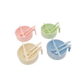 Portable Eco-friendly PP Tableware Set with Modern Design Three-in-One Rice/Noodle/Bowl Spoon Kids Lunch Boxes Customizable Logo