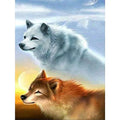 Animal Wolf DIY Diamond Painting 5D Fashion Wall Art Canvas Paint Diamond Painting Wholesale Home Decor Hand Embroidery