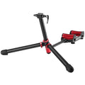 Portable Indoor Bike Trainer with 5-Level Magnetic Resistance Aluminium Alloy Construction for 24-29" MTB & 700C Road Bikes