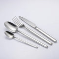 Classic Design Reusable Stainless Steel Flatware Set Restaurant Quality Silverware with Laser Logo for Back to School