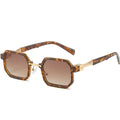 Qsky Uv400 Sun protection Sunglasses Men Women 2026 Retro Small-frame Polygonal Shaped Sunglasses